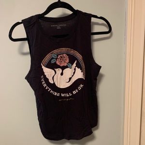 Size small spiritual gangster tank